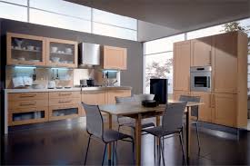 Teca Beech Modern Kitchen