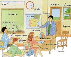 en la clase vocabulary