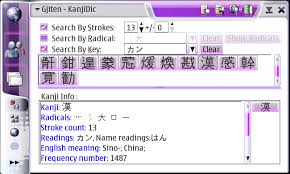 The  kanji dictionary   