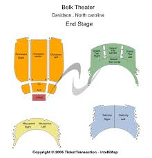 Belk  Theatre   Seating Chart