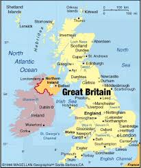 Map of England