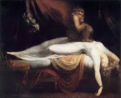 of sleep paralysis - via Daymix