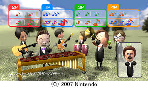 You use the Wii Remote