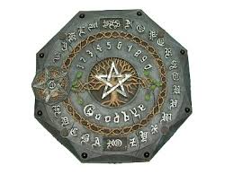      slate look resin  ouija board   and    