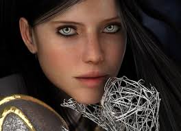 Beautiful CG Portrait