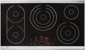 The new 36" LG cooktop will be