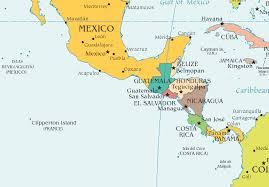 Central America map