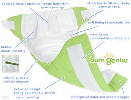 The first cloth diaper - via Daymix