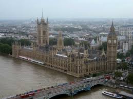 viewed from the London Eye