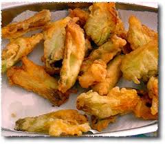   Fried Zucchini   Blossoms Fit for the    
