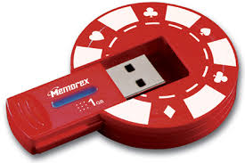 Poker Chip Flash Drive