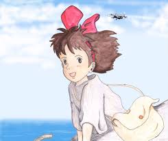 魔女の宅急便の キキ です。