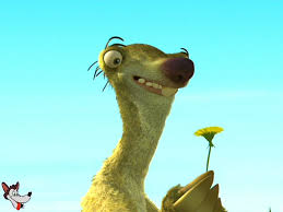 Ice Age Sid With Dandelion - via Daymix