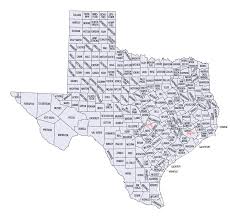 Image <b>Texas</b> County Selection Map Picture
