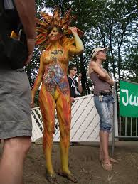 Pictures from 2006  body painting      