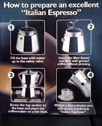how to make Italian coffee - via Daymix