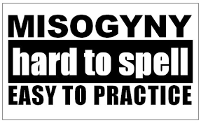 Misogyny – hard to spell - via Daymix