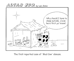 Christian Cartoonist Len Jones