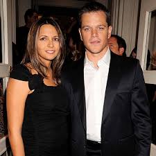 Image Matt Damon and <b>Luciana Barroso</b> <b>...</b> Picture