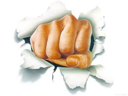Large clunking  fist  