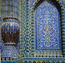   Afghanistan   detail of mosque