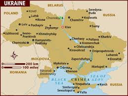 Map of Ukraine