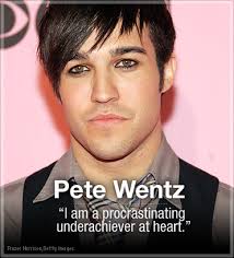 Image <b>Pete Wentz</b> was born <b>Peter</b> Picture