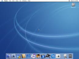 Empty desktop in Mac OS X - via Daymix