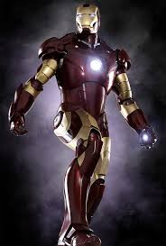 The comic book hero Iron Man - via Daymix