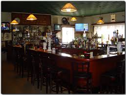 Our spacious bar includes booths
