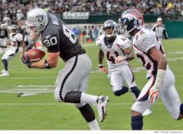 Raiders tight end Zach Miller