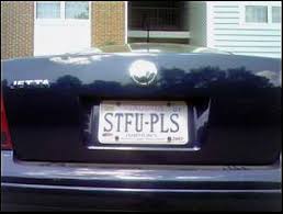 Funny License Plate #2 - via Daymix