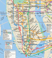New York City Subway Map - - via Daymix