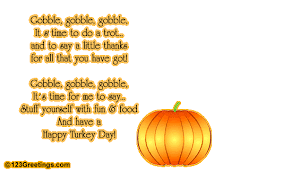Thanksgiving Poems