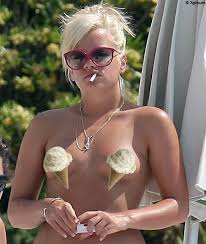 Can Lily go topless?