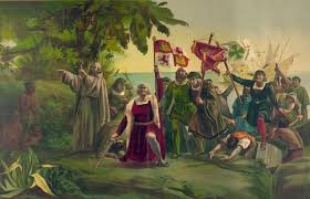   Columbus   discovering America