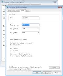 How to Change Time Format in Windows XP and Vista