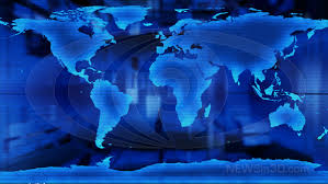 World Map Animated Background