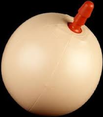 E Z Rider Ball With  Plug    Butt      