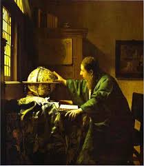 The Astronomer, Vermeer - via Daymix