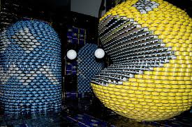pacman <b>food</b> bank display by