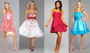 Bubble Short Prom Dresses