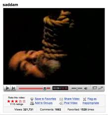   Saddam x26s execution   a YouTube hit