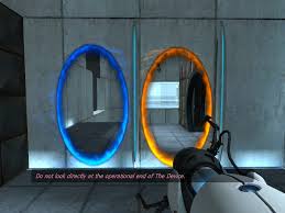 Now I can shoot blue portals!