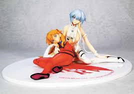 Rei Ayanami and Asuka Langley