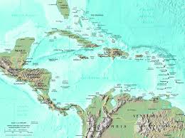 Map of Central America map