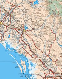 mapa de sinaloa, mexico - via Daymix