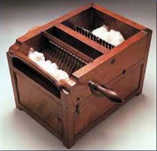     model of Eli Whitney  cotton gin  