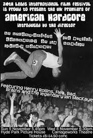 American Hardcore Flyer