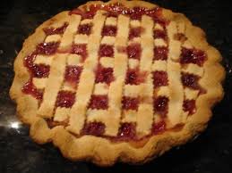   cherry pie   with p te sucr e crust    